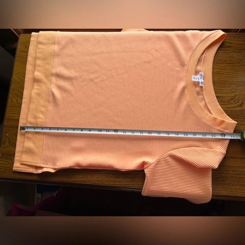 Tribal Jeans top, M, orange